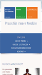 Mobile Screenshot of internistinnen.de